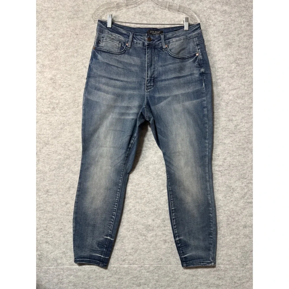 Judy Blue Skinny Jeans Womens Size 1/25 Blue Stretch Denim Mid rise